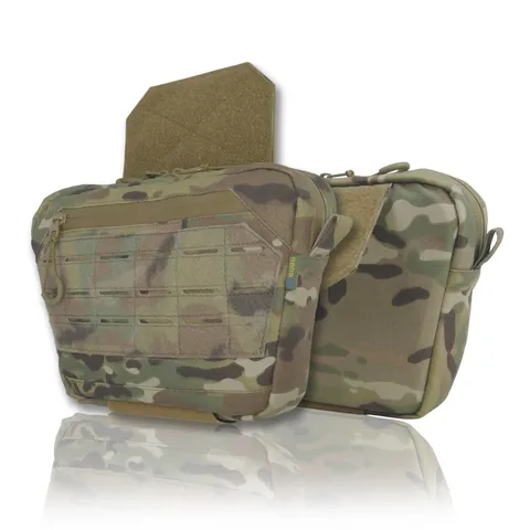 Сумка-напашник XL з балістичним пакетом 1 клас захисту Kiborg GU Сordura Multicam — фото 6