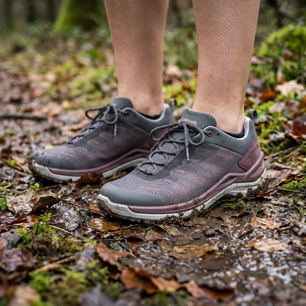Кросівки Lowa Ferrox GTX LO W 38 anthracite-brown rose