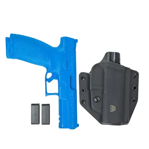 Кобура зовнішньопоясна ATA-Gear Hit Factor v.1 CZ P10-F/SC Black — фото 2