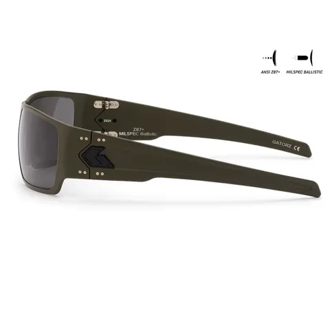 Захисні окуляри Gatorz Specter, ANSI Z87.1 Mil-Spec Ballistic, OD Green Cerakote - GZ-08-202 — фото 3