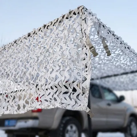 Маскувальна сітка Militex для авто Зимовий мультикам 20х20 (площа 400 кв.м.) — фото 3
