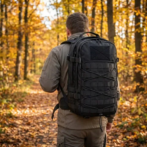 Рюкзак тактичний 24л Helikon-Tex RACCOON Mk2 Backpack - Cordura - Black
