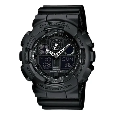 Годинник Casio G-SHOCK GA-100 - чорний — фото 2
