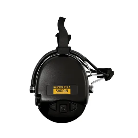 Aктивні тактичні шумоподавлюючі Sordin Supreme Pro X Neckband Black — фото 7
