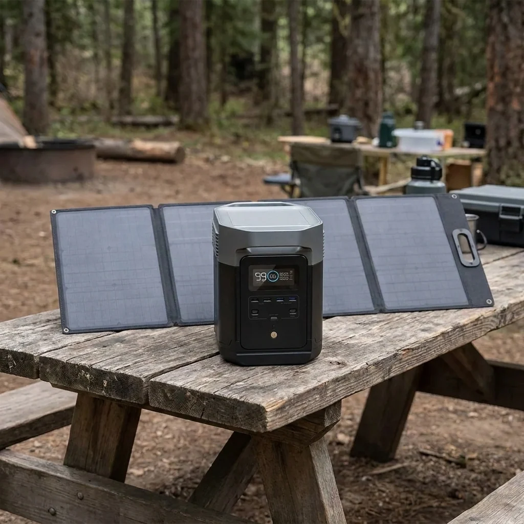 Комплект EcoFlow DELTA + 3*110W Solar Panel
