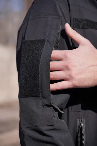 Тактичний костюм Tactical Flex Pro FS (4WStretch) Чорний (куртка та штани) — фото 10