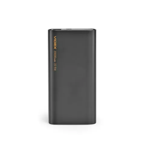 Повербанк 20000mAh VIDEX VPB-320 22.5W Black — фото 3