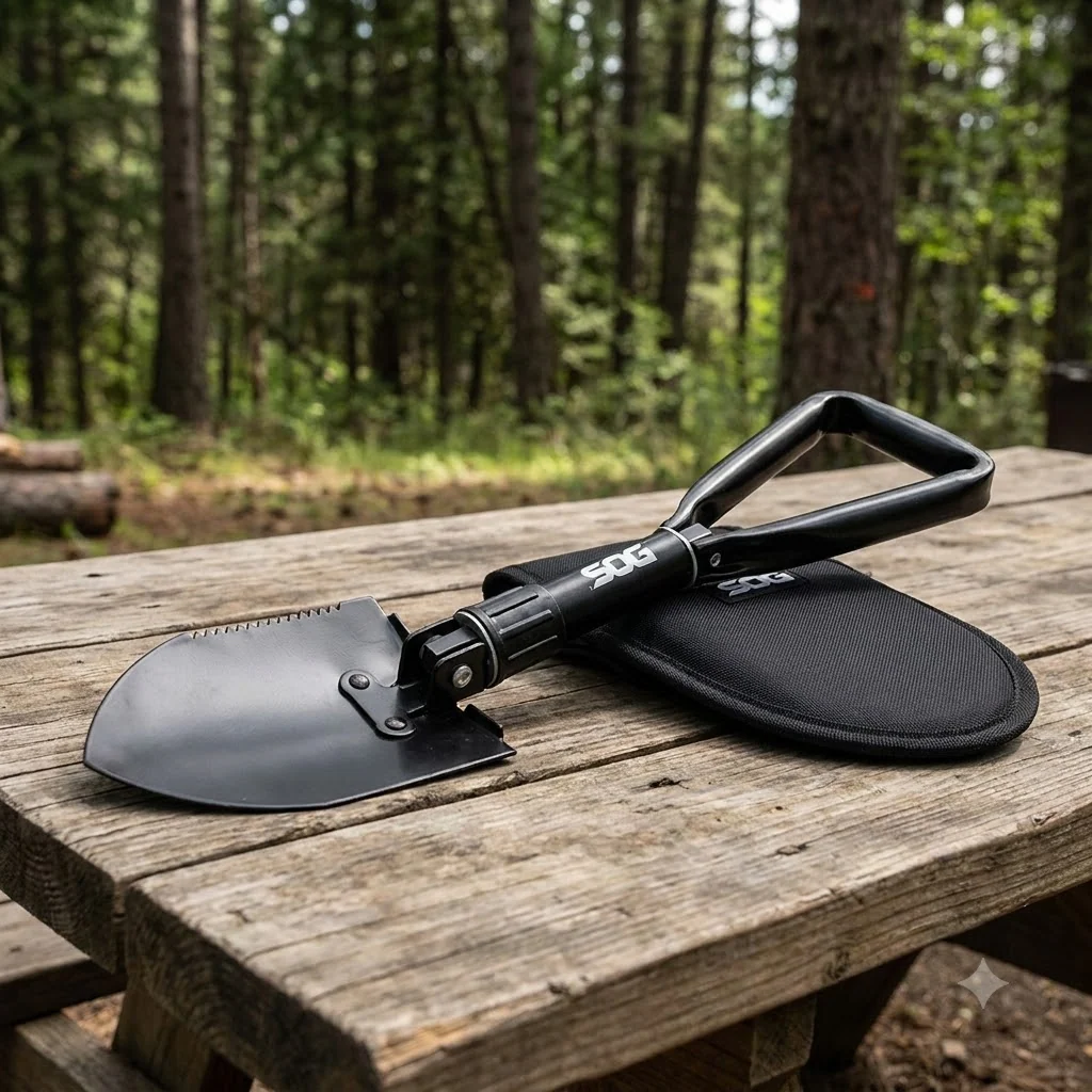 Лопата SOG Entrenching Tool + чохол у комплекті