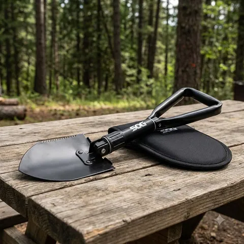 Лопата SOG Entrenching Tool + чохол у комплекті