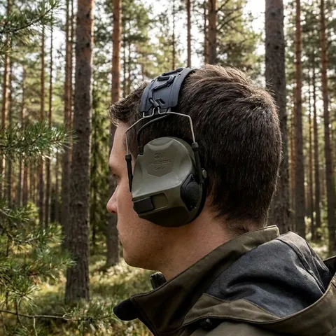 Навушники активні 3M MT14H418A-02 GN PELTOR™ ComTac™ VIII (без аудіовиходу та мікрофону), зелені