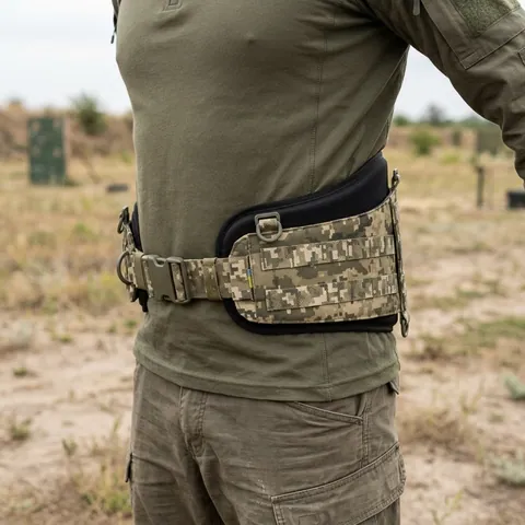Розвантажувальний пояс РПС Kiborg R-1 GEN.2 Піксель (2 клас захисту Militex)
