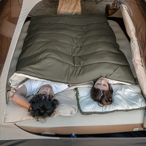 Спальний мішок Naturehike LD150 CNK2300SD016 лівий, темно-зелений — фото 5