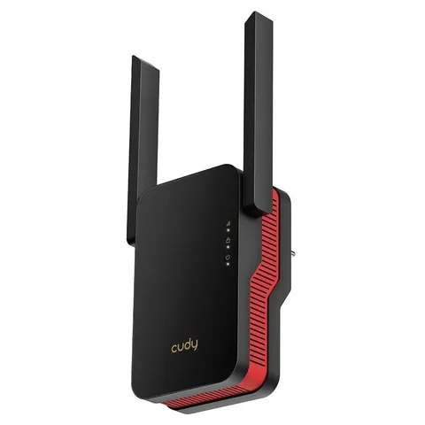 Ретранслятор Cudy RE3000 Wi-Fi 6 Mesh Gigabit Ethernet Чорний — фото 2