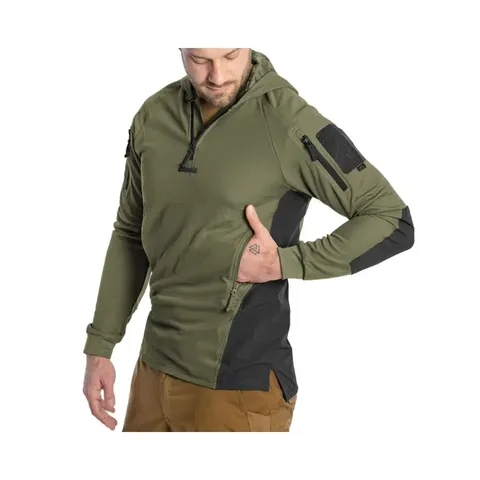 Кофта тактична Helikon-Tex RANGE HOODIE - TopCool, оливковий — фото 7