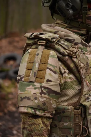 Захист плечей з балістичним захистом 2 клас Militex cordura USA Мультикам — фото 11
