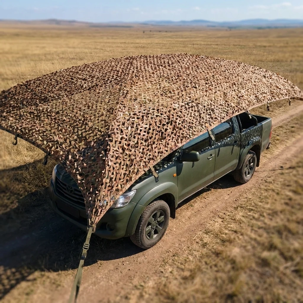 Маскувальна сітка Militex Хвойний ліс 5х10м (площа 50 кв.м.)