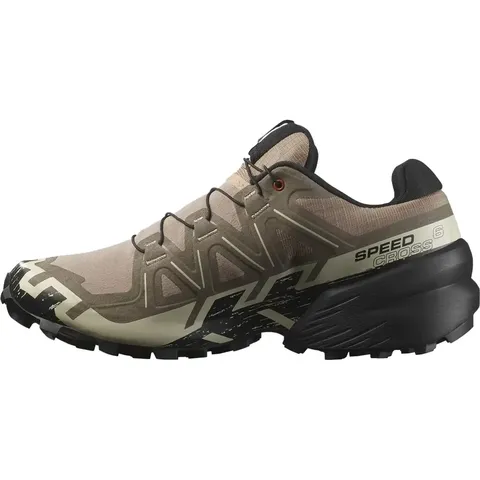 Чоловічі кросівки Salomon SPEEDCROSS 6 Natural/Black/Almond Milk (трейлові, літні) — фото 5
