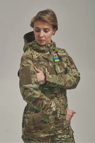 Жіноча тактична куртка FC Combat Fit, мультикам — фото 6
