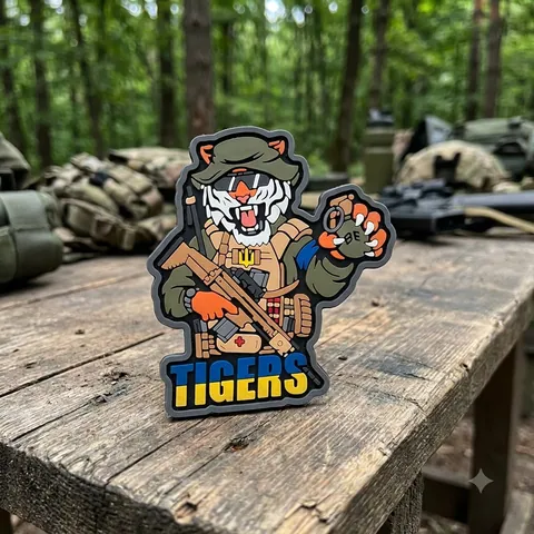 ПВХ патч Тигр