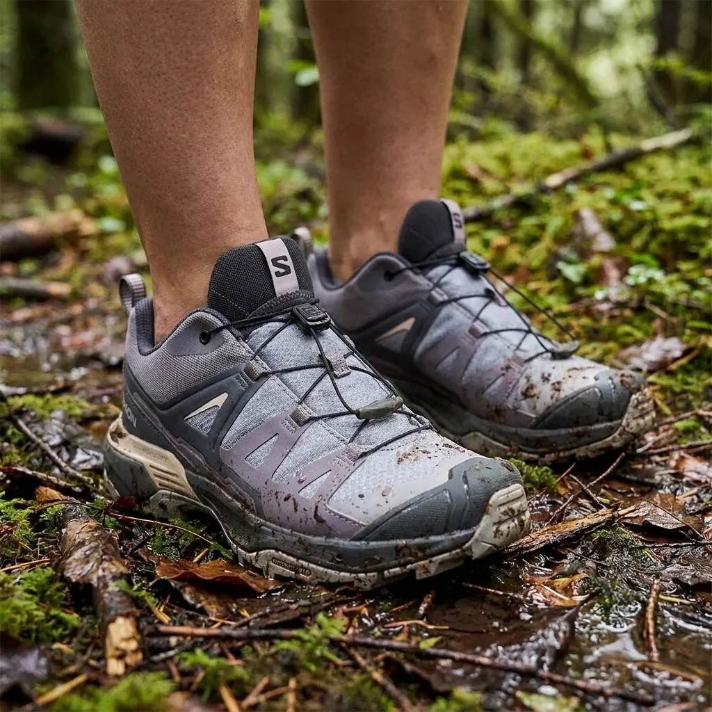 Жіночі кросівки Salomon X ULTRA 360 4 для міста та активного руху Gull / Nine Iron / Shadow