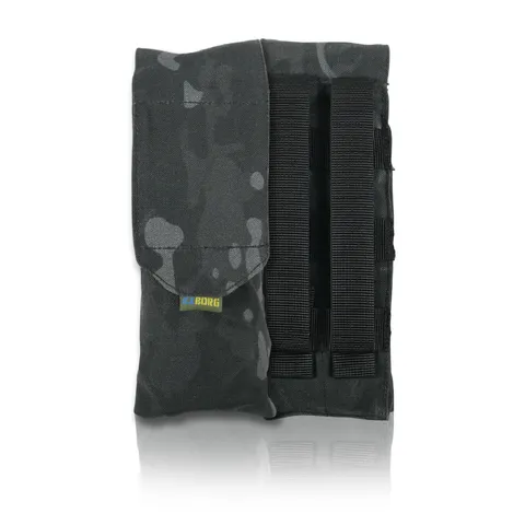 Підсумок під 2 магазина Kiborg GU Double Mag Pouch Чорний мультикам — фото 4