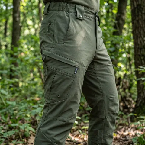 Тактичні літні штани GECON BR | Nylon-Stretch | Колір олива — фото 3