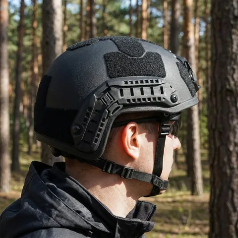 Балістичний шолом Чорний (L) FAST PE GEN III AGGRESSIVE