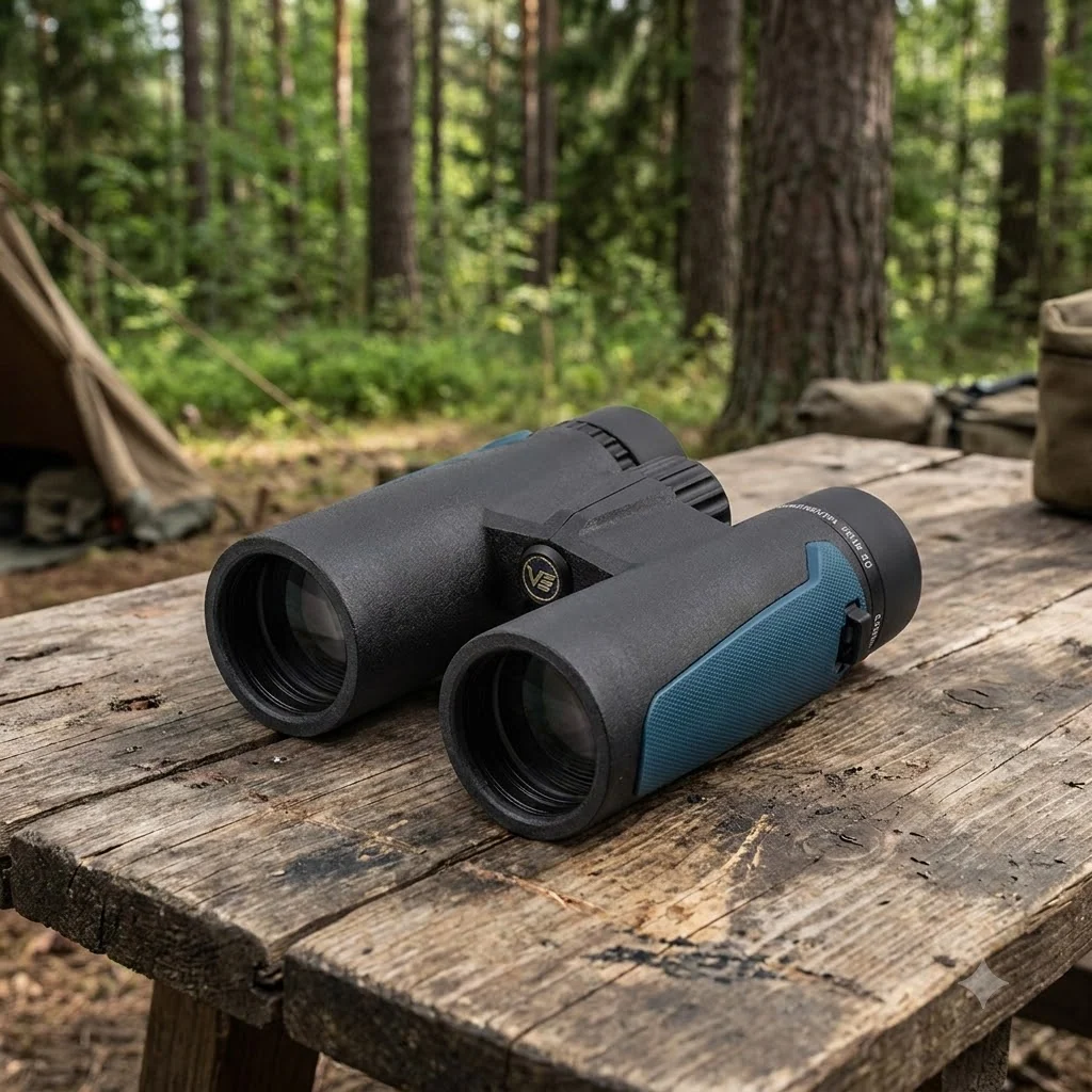 Бінокль Vector Optics Continental Plus 10×42 ED з вимірювальною сіткою MIL