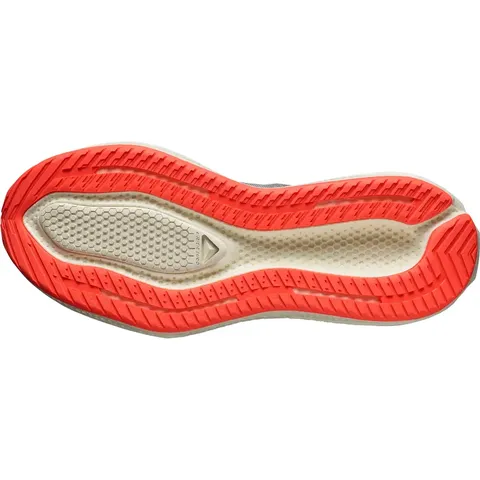 Кросівки Salomon outdoor AERO GLIDE 3 Alloy/Vanilla Ice/Neon Flame — фото 8