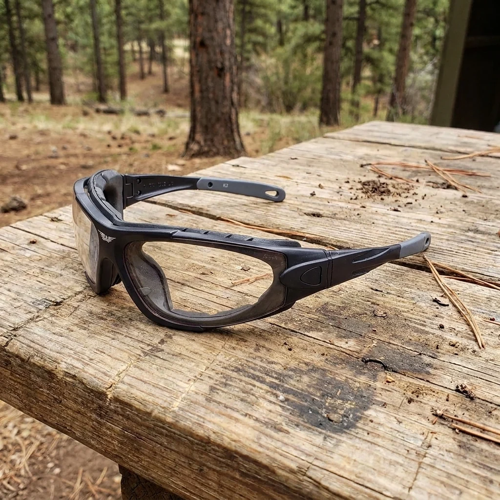 Окуляри фотохромні (захисні) Global Vision Shorty Photochromic (clear) Anti-Fog, фотохромні прозорі