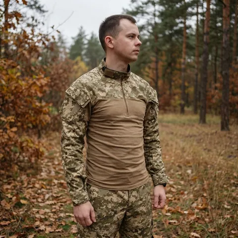 Рубашкa Defcon 5 Cool Combat Shirt Cotone Піксель