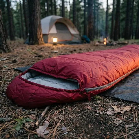 Спальний мішок Grand Canyon Whistler 190 13°C Red Dahlia Left (340001)