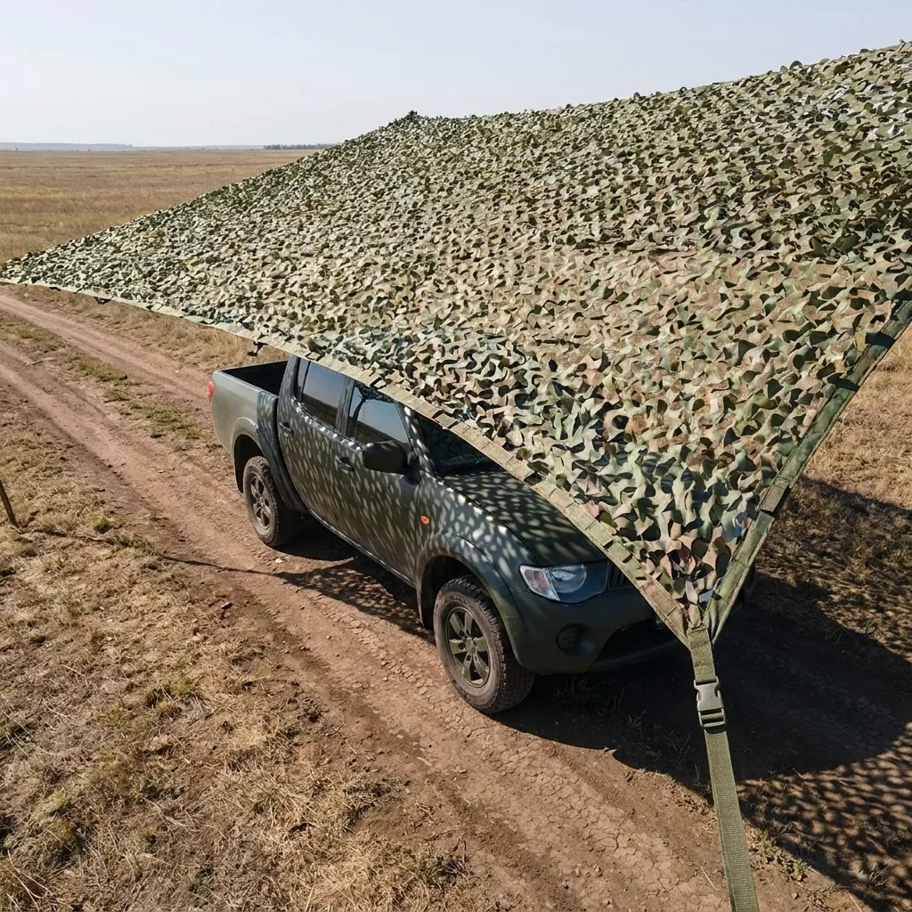 Маскувальна сітка Militex для авто Листя 2х5м (площа 10 кв.м.)