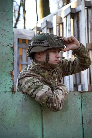 Хорватський Шолом Sestan-Busch Helmet Койот L MID CUT — фото 10