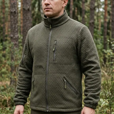 Флісова кофта хакі Militex mod. 4 — фото 3