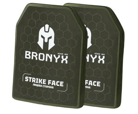 Бронеплити CAP6-L (3.25 кг) (6 клас) BRONYX 260*330 (одна площина) 2шт — фото 2