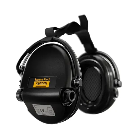 Aктивні тактичні шумоподавлюючі Sordin Supreme Pro X Neckband Black — фото 4