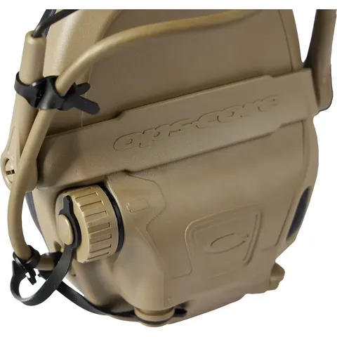 Активні навушники Ops-Core AMP Communication Headset-Connectorized. Верхній тримач. Tan — фото 4