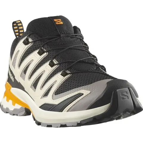 Чоловічі трейлові кросівки Salomon XA PRO 3D V9 Black / Gull / Turmeric — фото 2