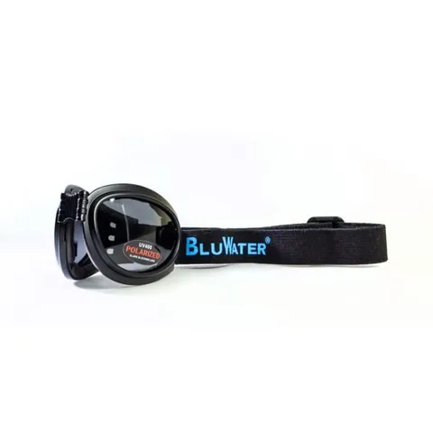 Окуляри поляризаційні BluWater Drifter Polarized (gray) чорні, Чорний — фото 4
