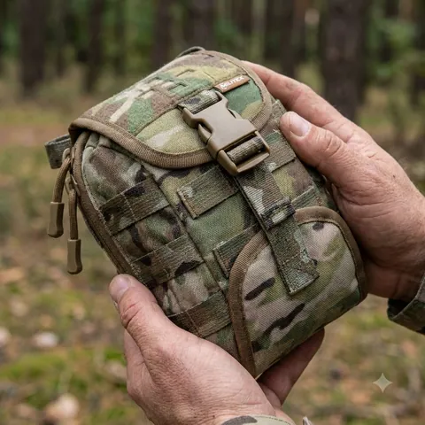 Підсумок аптечка з швидким скиданням Militex Cordura original USA Мультикам — фото 3