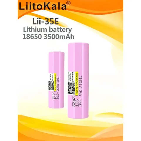 Акумулятор LiitoKala Lii-35E 18650 3500mah — фото 3