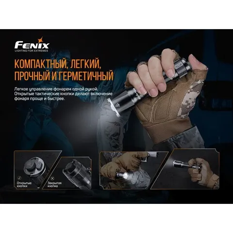 Ліхтар ручний Fenix TK16 V2.0, зелений — фото 10