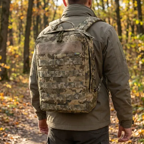 Рюкзак з MOLLE піксель