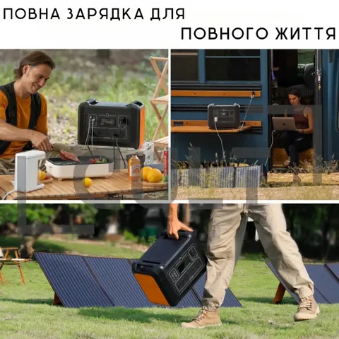 Портативна електростанція SOUOP 2400W — надійне джерело енергії для будь-яких умов — фото 4