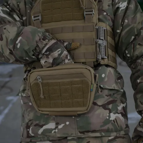 Сумка-напашник M Kiborg GU Cordura Coyote — фото 8