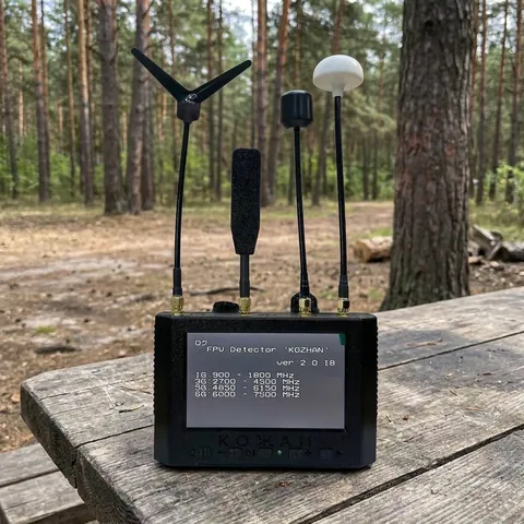 Детектор FPV-дронів КОЖАН 4.0 (4 діапазони 1G + 3G + 5G + 6G)