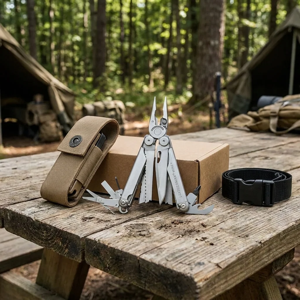 Мультиінструмент Leatherman WAVE PLUS, синтетичний чохол, карт. коробка