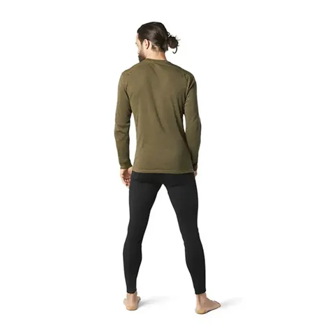 Термокофта чоловіча Smartwool Merino 250 Baselayer Crew Boxed чорна — фото 4