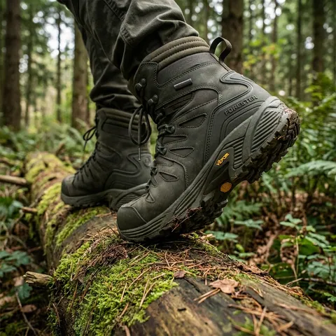 Берці Forester Mid Force Khaki Waterproof B24W003A-17FO Vibram — фото 3